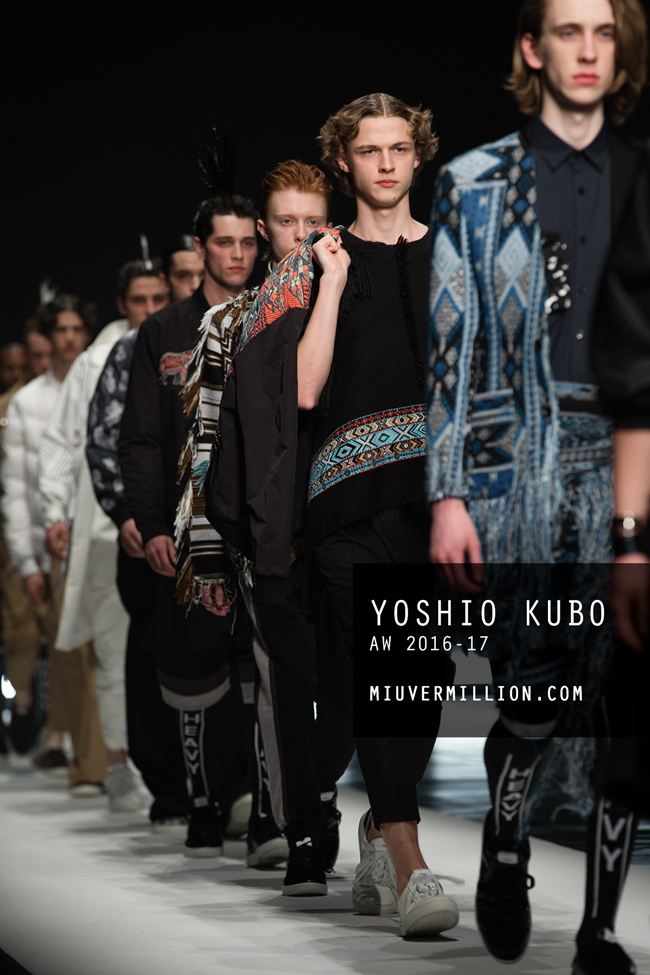 Yoshio Kubo | FW 2016-17 | Tokyo Fashion Week | photographer: Miu Vermillion