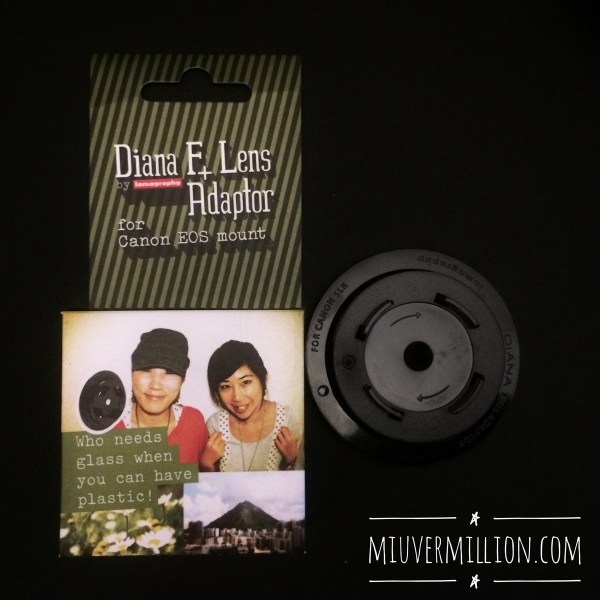 Miu Vermillion | Photography Blog - Diana F+ 38mm Super Wide Angle Lens on a Canon DSLR