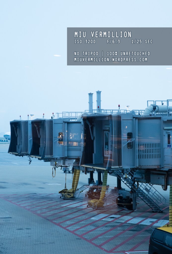 Miu Vermillion Photography Blog | Slow Shutter Speed, No Tripod