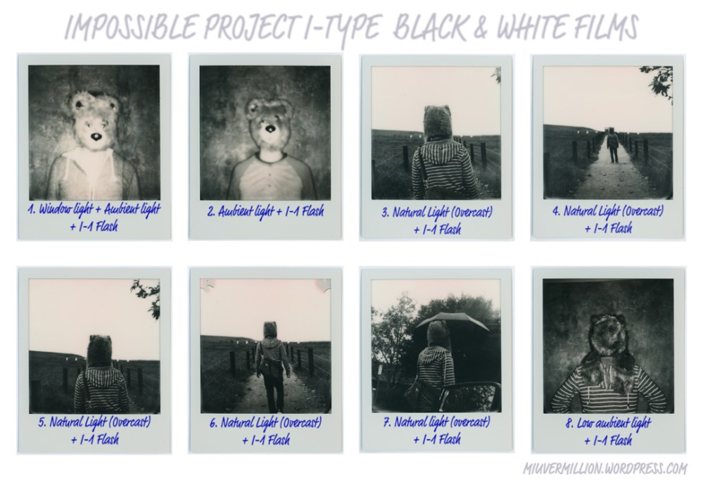 Impossible I-Type Films - via miu vermillion photography blog