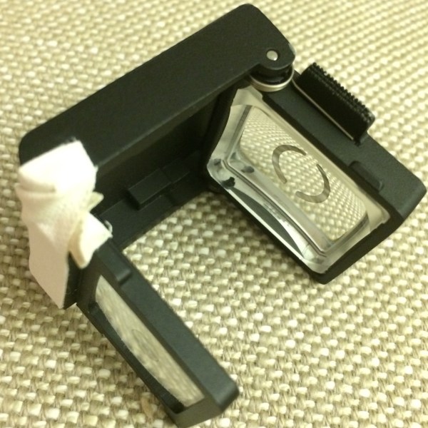 Impossible I-1 camera, Replacement Viewfinder, Gaffer Tape | via miu vermillion photography blog